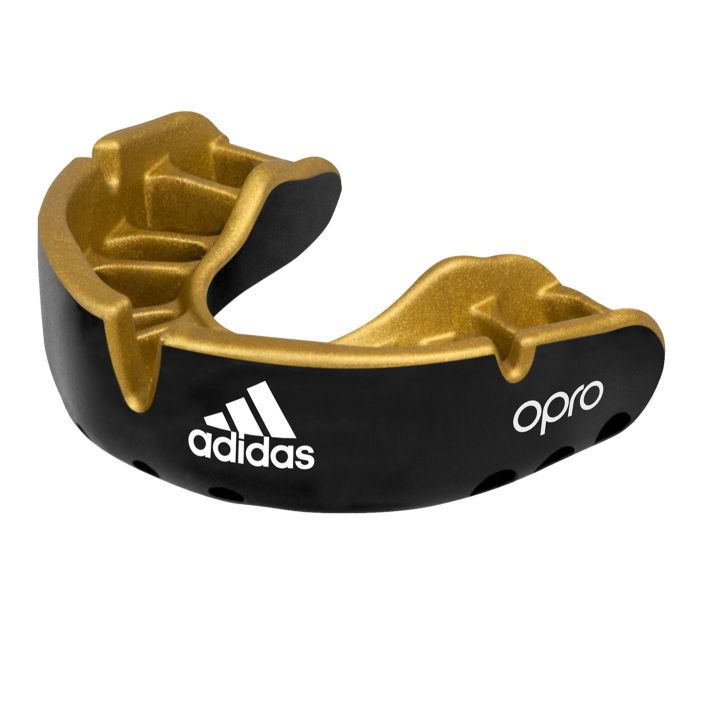Adidas protecție dentară Senior Opro Gold, negru-auriu