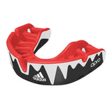 Adidas protecție dentară Senior Opro Platinum, roșu-negru-alb