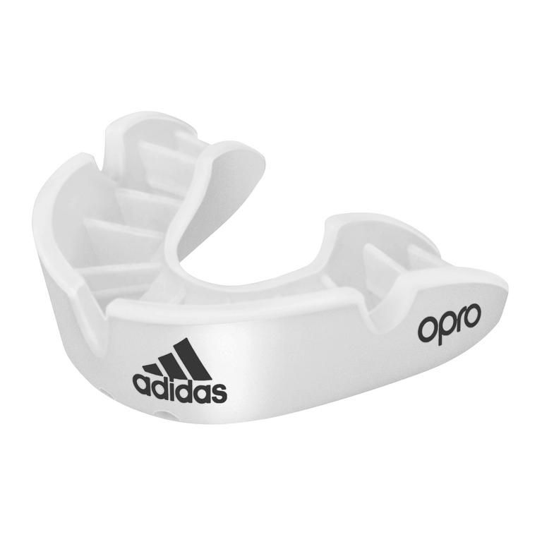 Adidas protecție dentară Senior Opro Bronze, albă