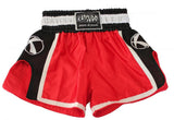 Katsudo pantaloni scurți de muay thai Huricane, roșii
