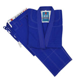 Fight Art kimono BJJ Treino 340g, albastru
