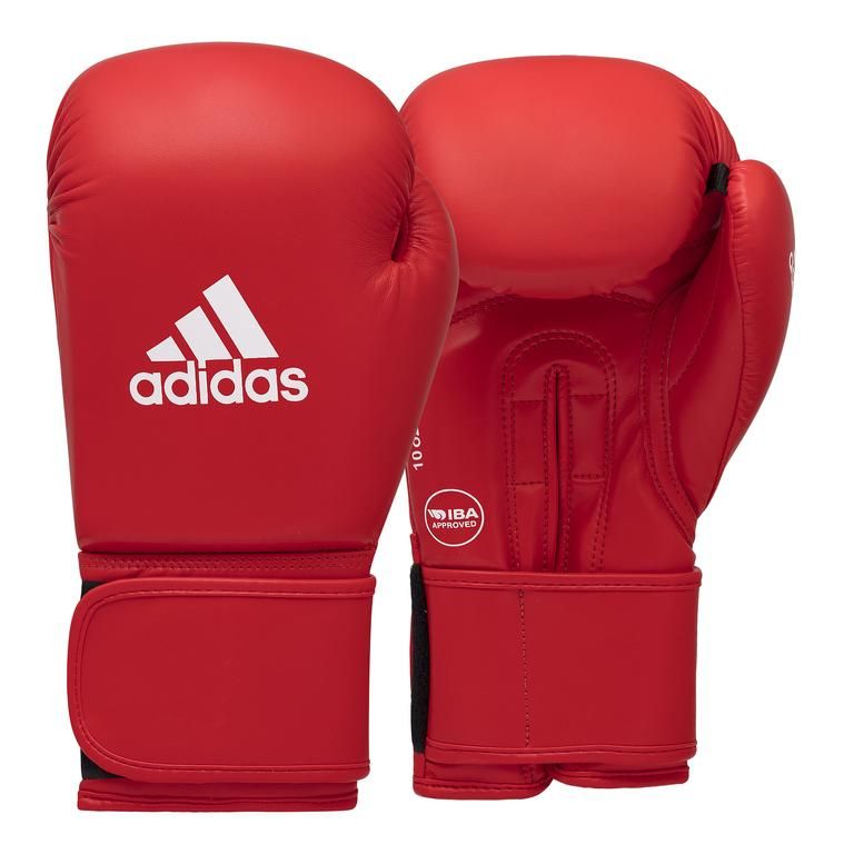 Adidas mănuși de box IBA, roșii