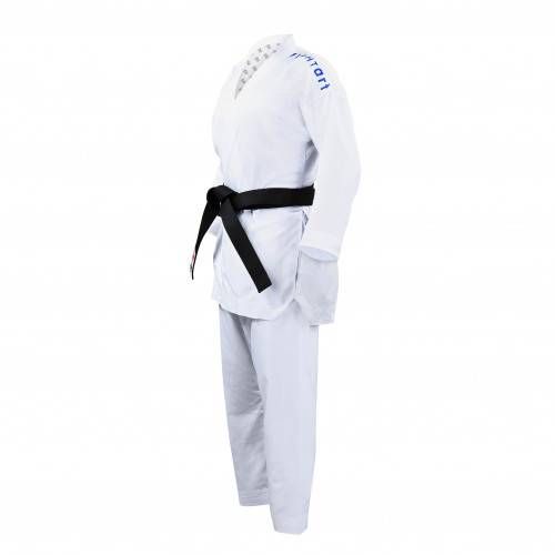 Fight Art kimono KA Sempai WKF 120g, însemne albastre