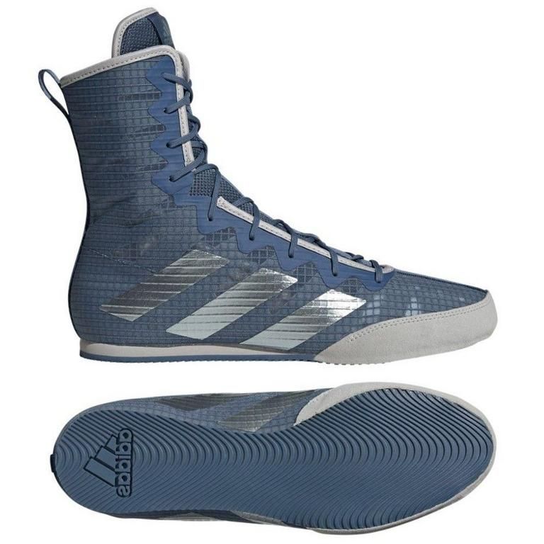 Adidas încălțăminte de box HOG 4, albastru-gri