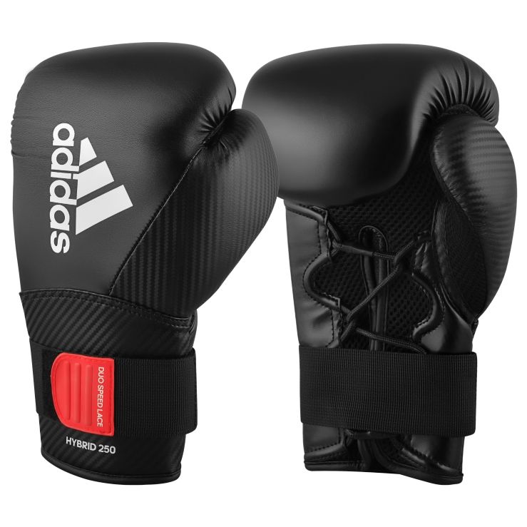 Adidas mănuși de box Hybrid 250, negre