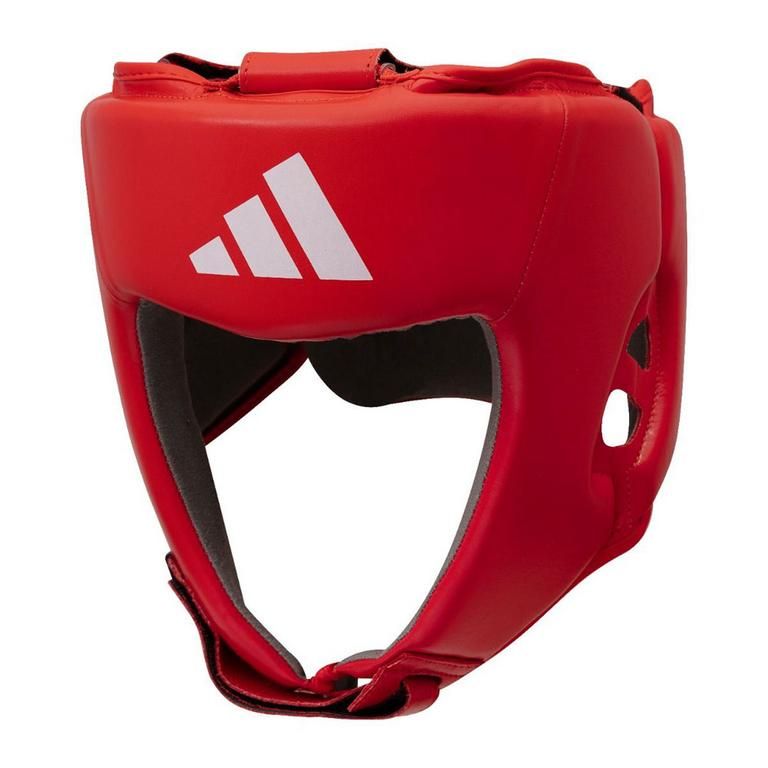 Adidas cască de box IBA, roșie