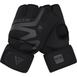 RDX mănuși de grappling Neopren, negru mat