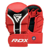 RDX mănuși de grappling Aura+ T17, roșu-negru