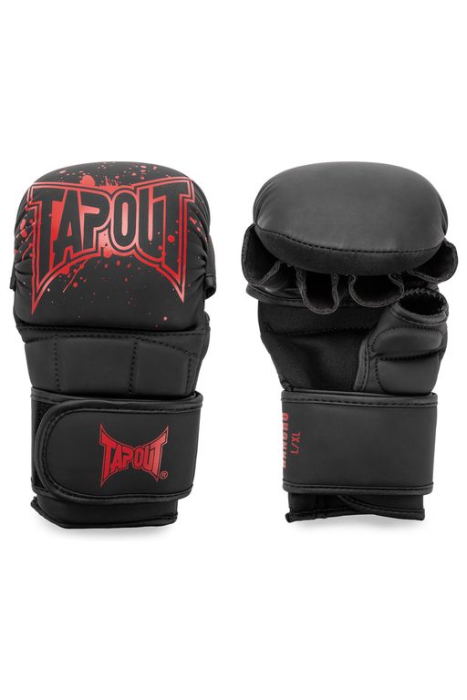 Tapout mănuși de sparring MMA Rancho, negre