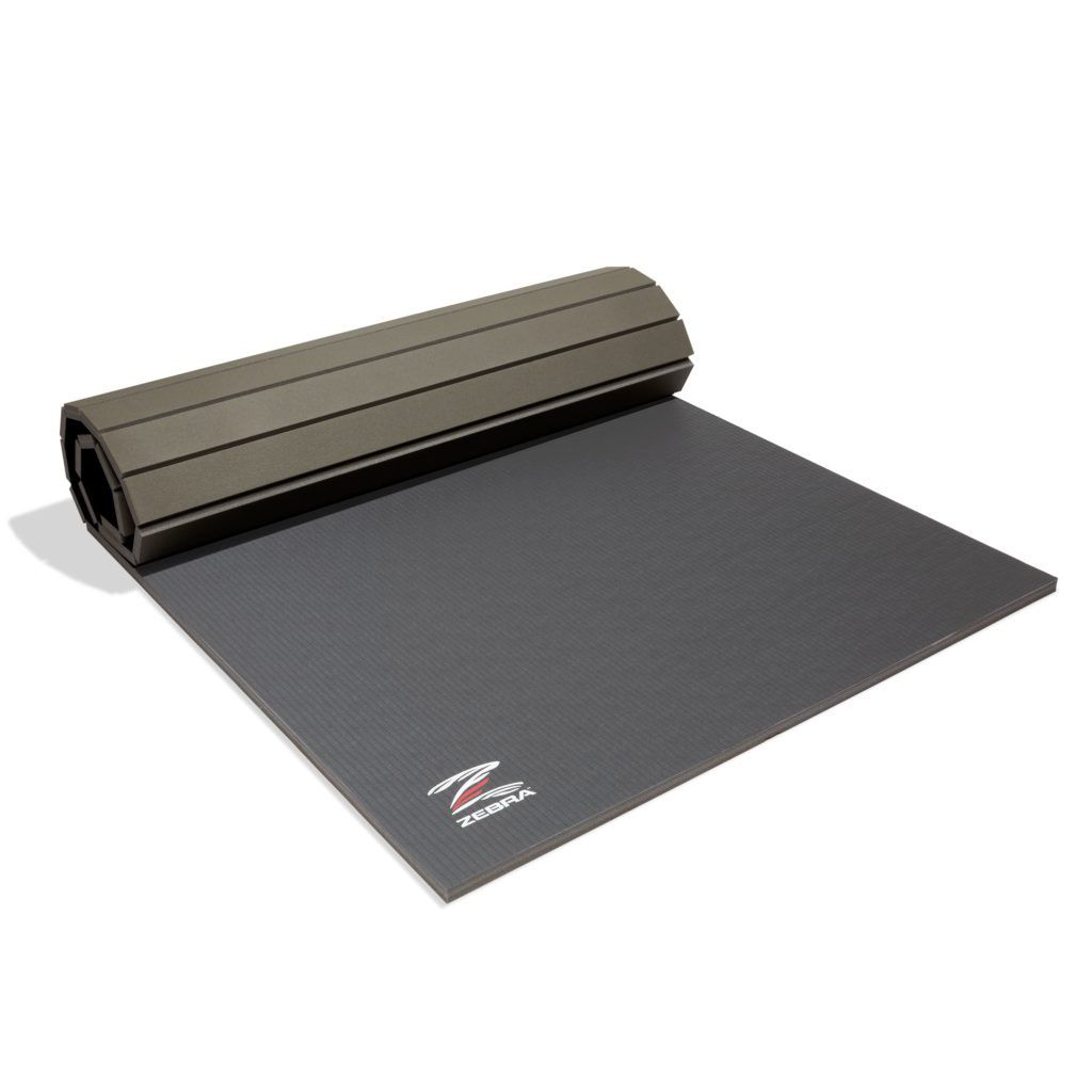 Zebra saltea de fitness Home Roll Out, gri