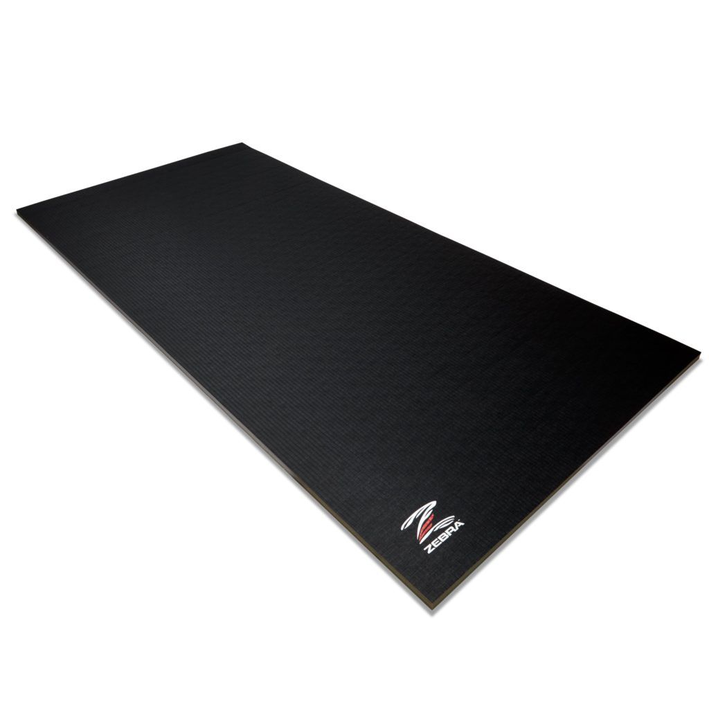 Zebra saltea de fitness Home Roll Out, neagră