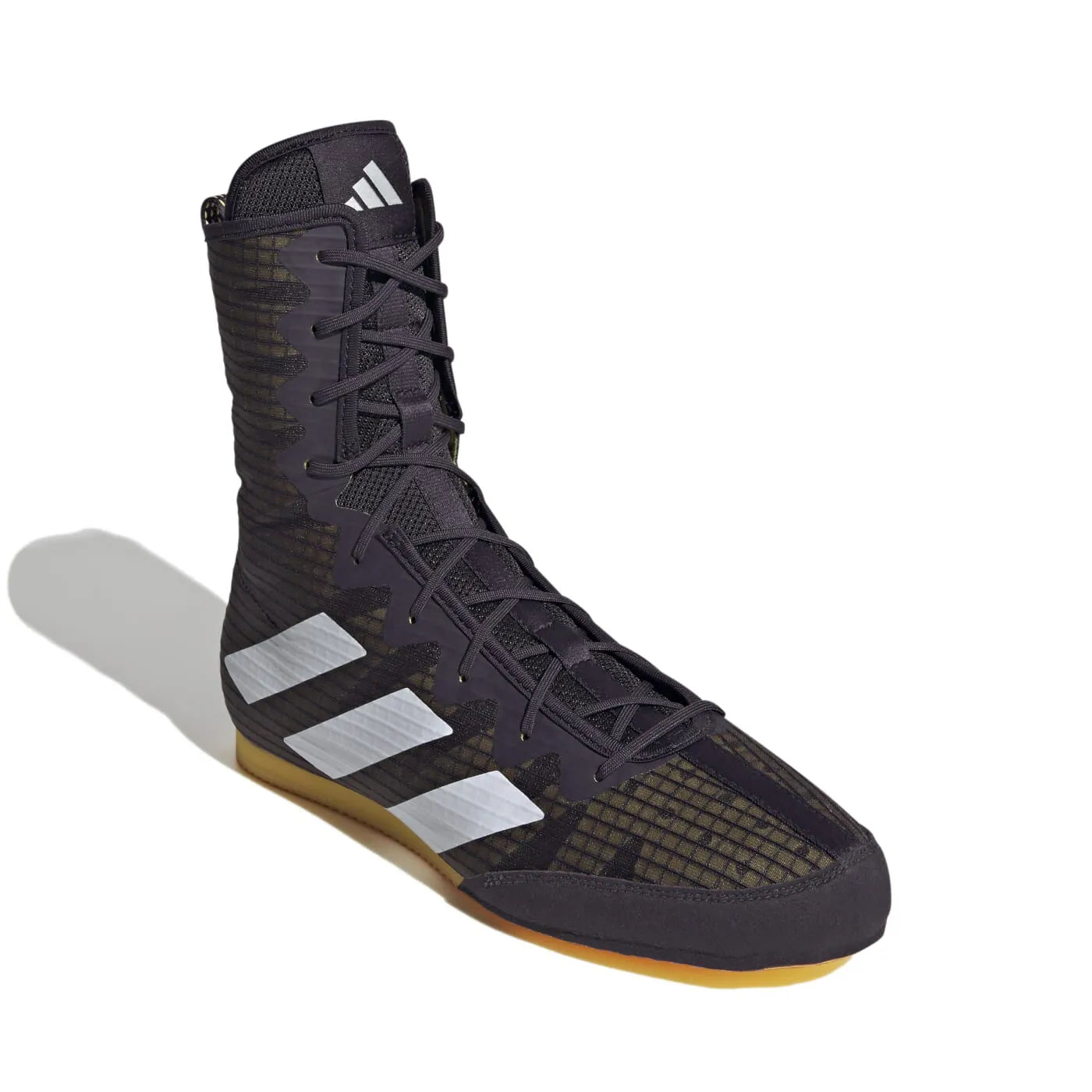 Adidas încălțăminte de box HOG 4, negru-galben