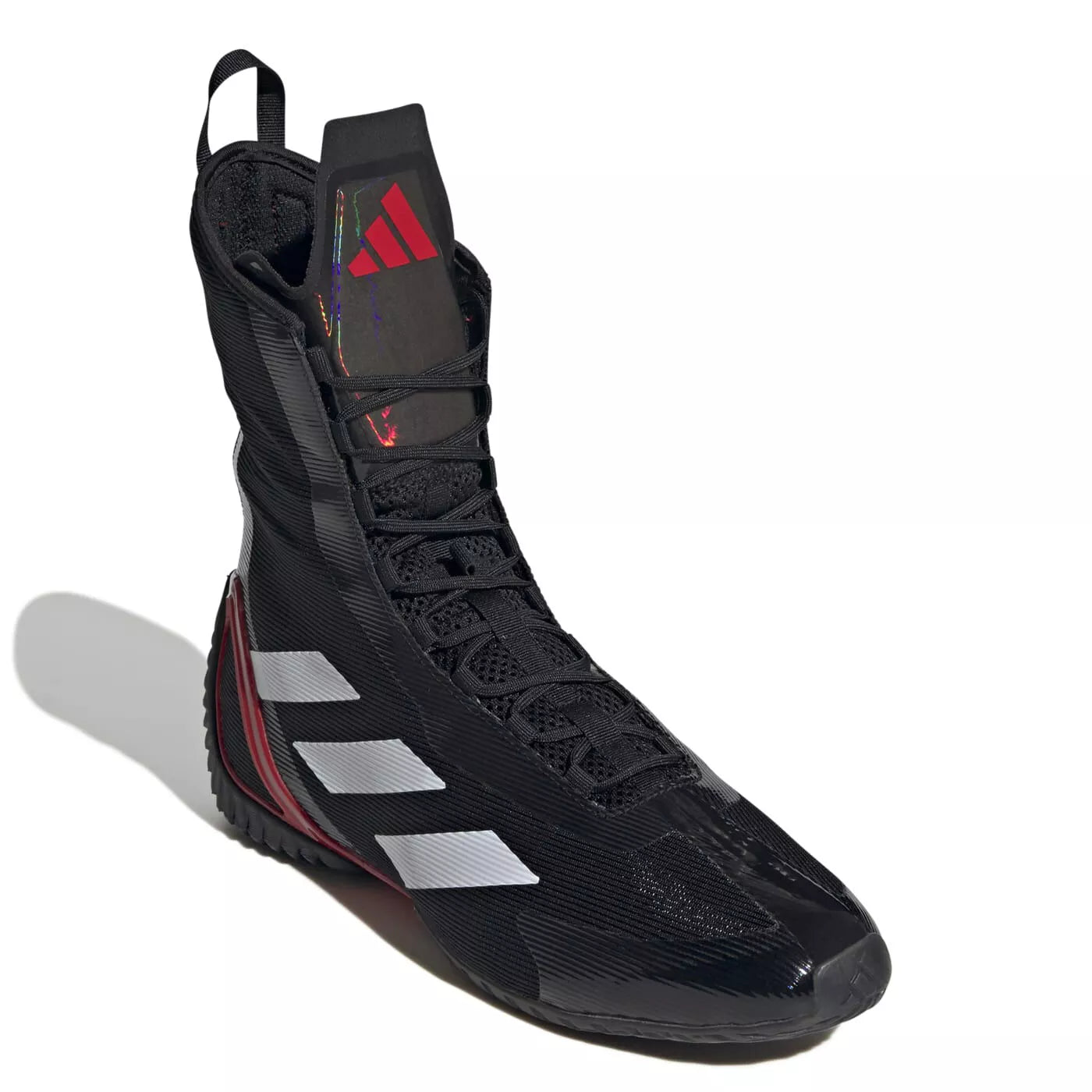 Adidas încălțăminte de box Speedex Ultra, negru-roșu