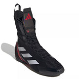 Adidas încălțăminte de box Speedex Ultra, negru-roșu