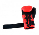 Adidas mănuși de box Hybrid 250, roșu-negru
