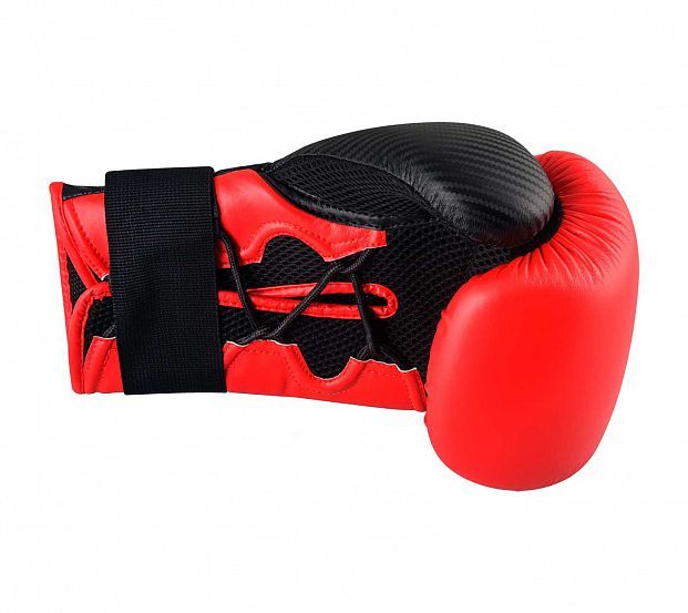 Adidas mănuși de box Hybrid 250, roșu-negru