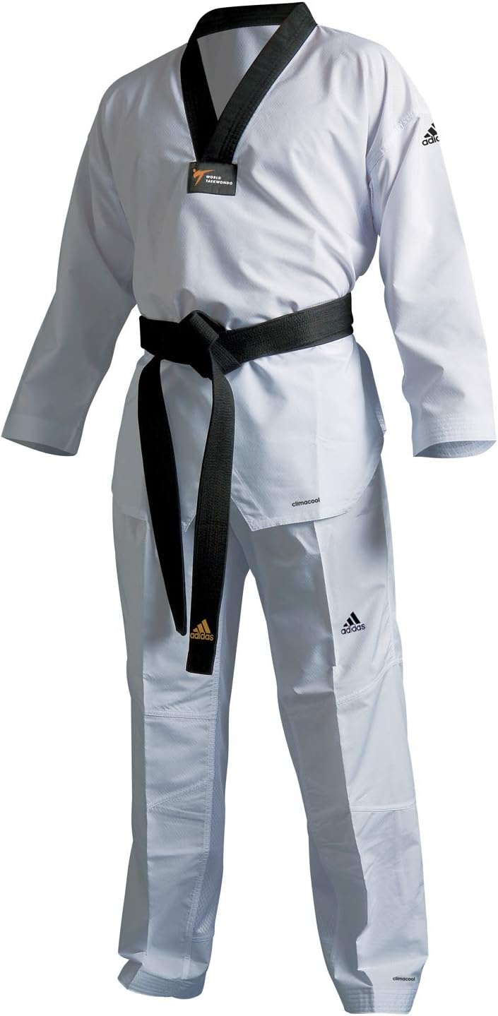 Adidas dobok TKD Adichamp WTF 240g, alb