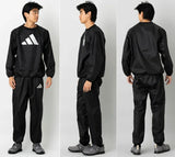 Adidas costum de saună complet Sweatsuit, negru
