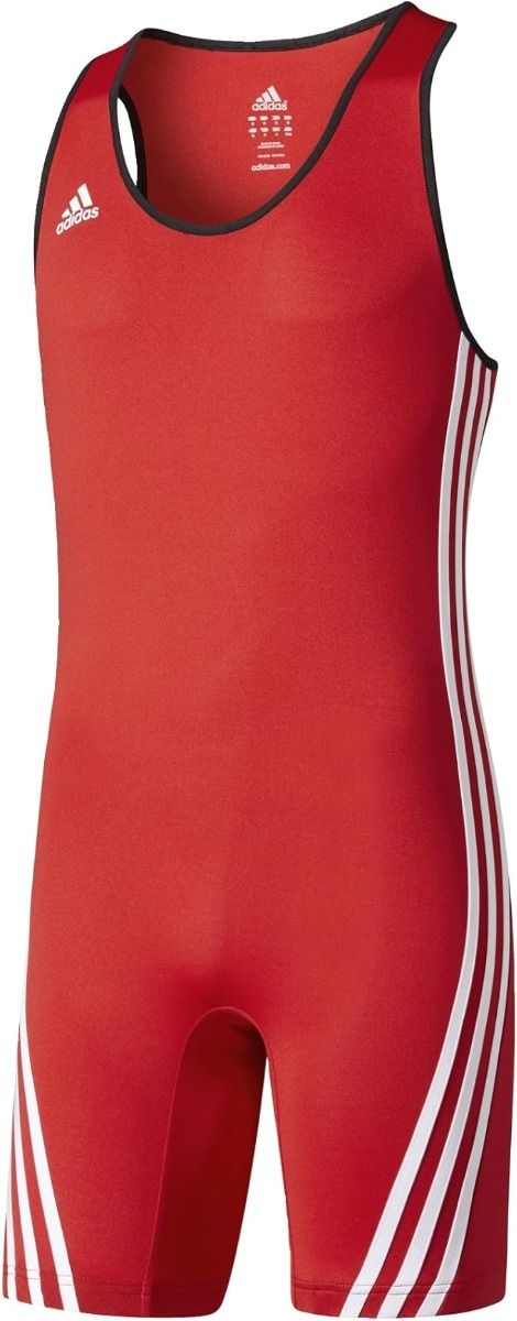 Adidas singlet de haltere Base Lifter, roșu