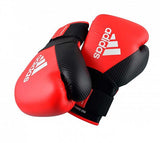 Adidas mănuși de box Hybrid 250, roșu-negru