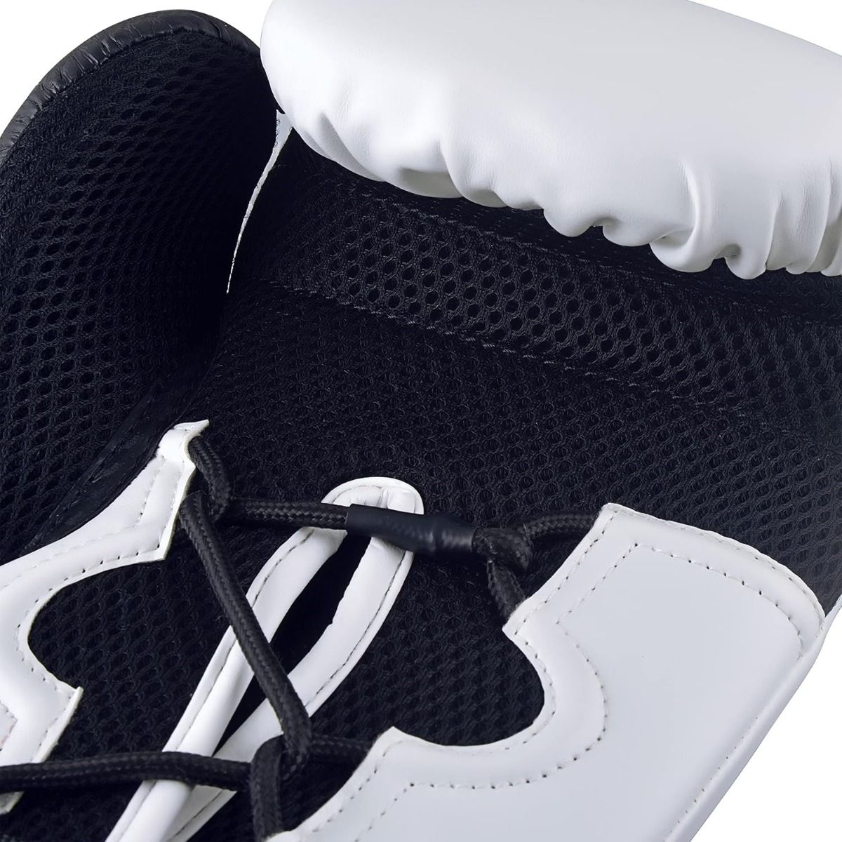 Adidas mănuși de box Hybrid 250, alb-negru