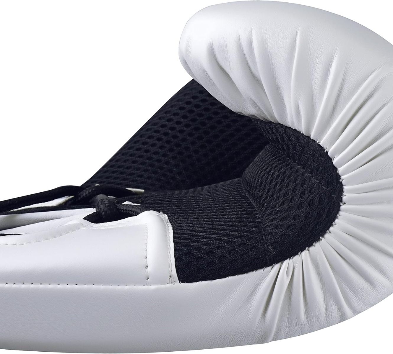 Adidas mănuși de box Hybrid 250, alb-negru