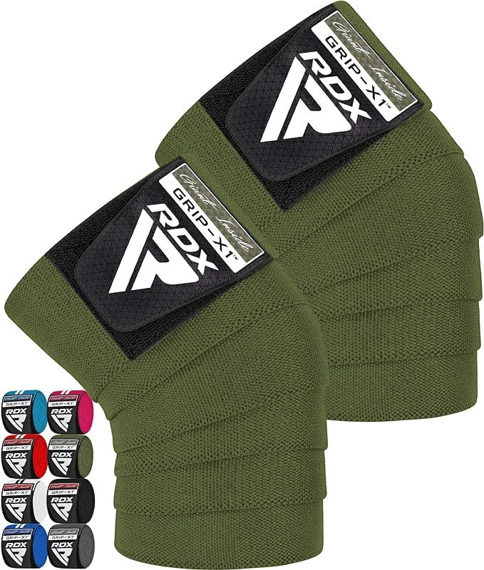 RDX bandaje pentru genunchi K1, army green