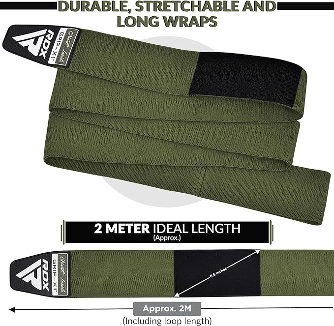 RDX bandaje pentru genunchi K1, army green