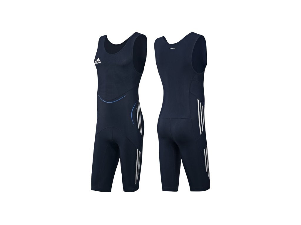 Adidas singlet de lupte pentru bărbați WR Classic, albastru