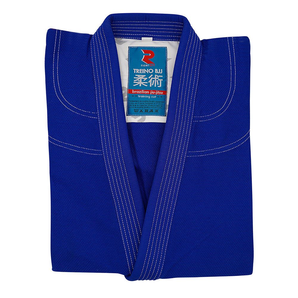 Fight Art kimono BJJ Treino 340g, albastru