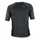 Adidas tricou rashguard scurt Grappling, negru