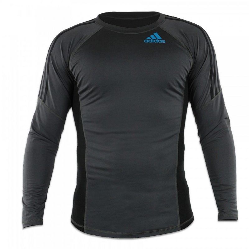 Adidas tricou rashguard cu mânecă lungă Grappling, negru