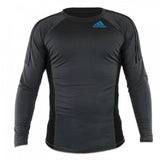 Adidas tricou rashguard cu mânecă lungă Grappling, negru