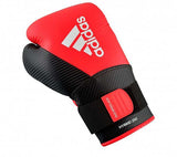 Adidas mănuși de box Hybrid 250, roșu-negru