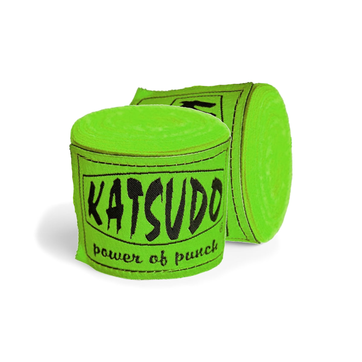 Katsudo bandaj elastic de box Path 2buc, neon green