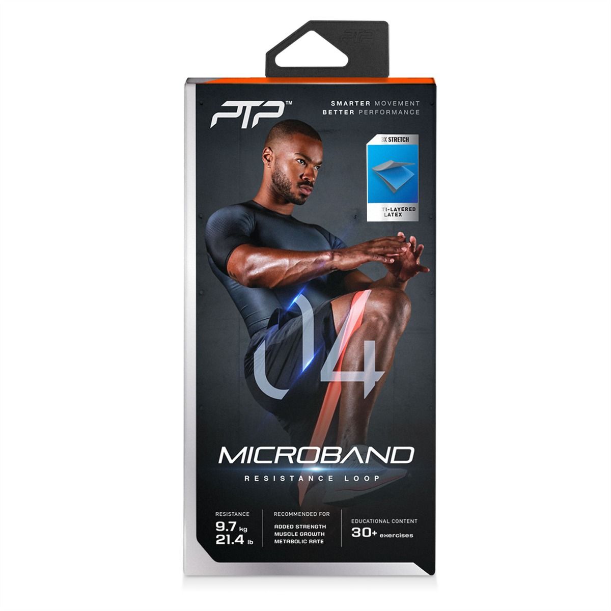 PTP bandă elastică Microband heavy, portocalie