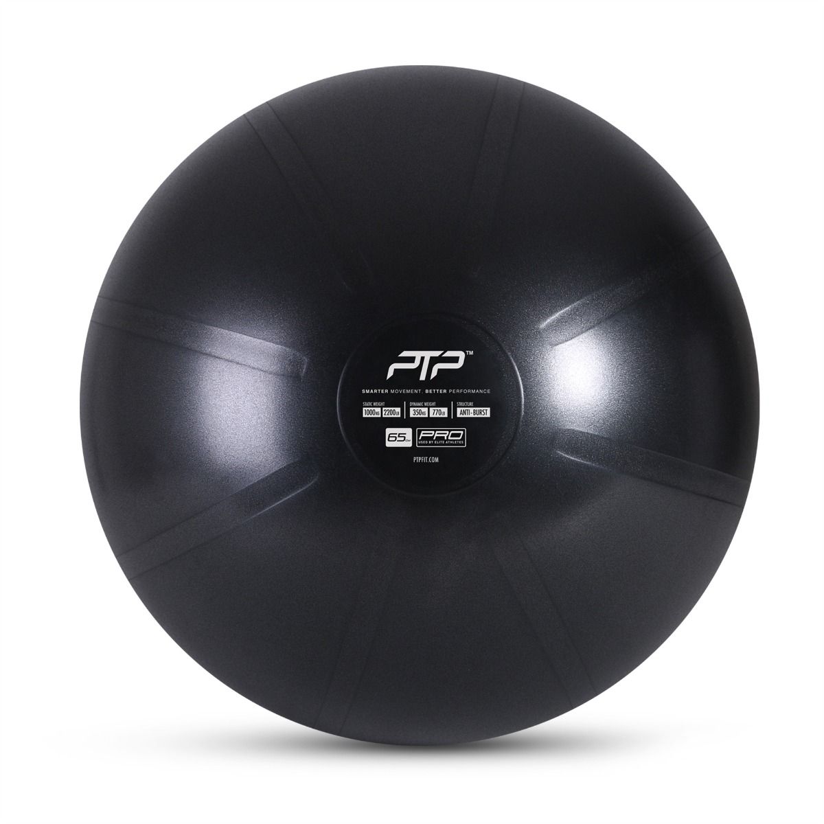 PTP minge de fitness Coreball, neagră