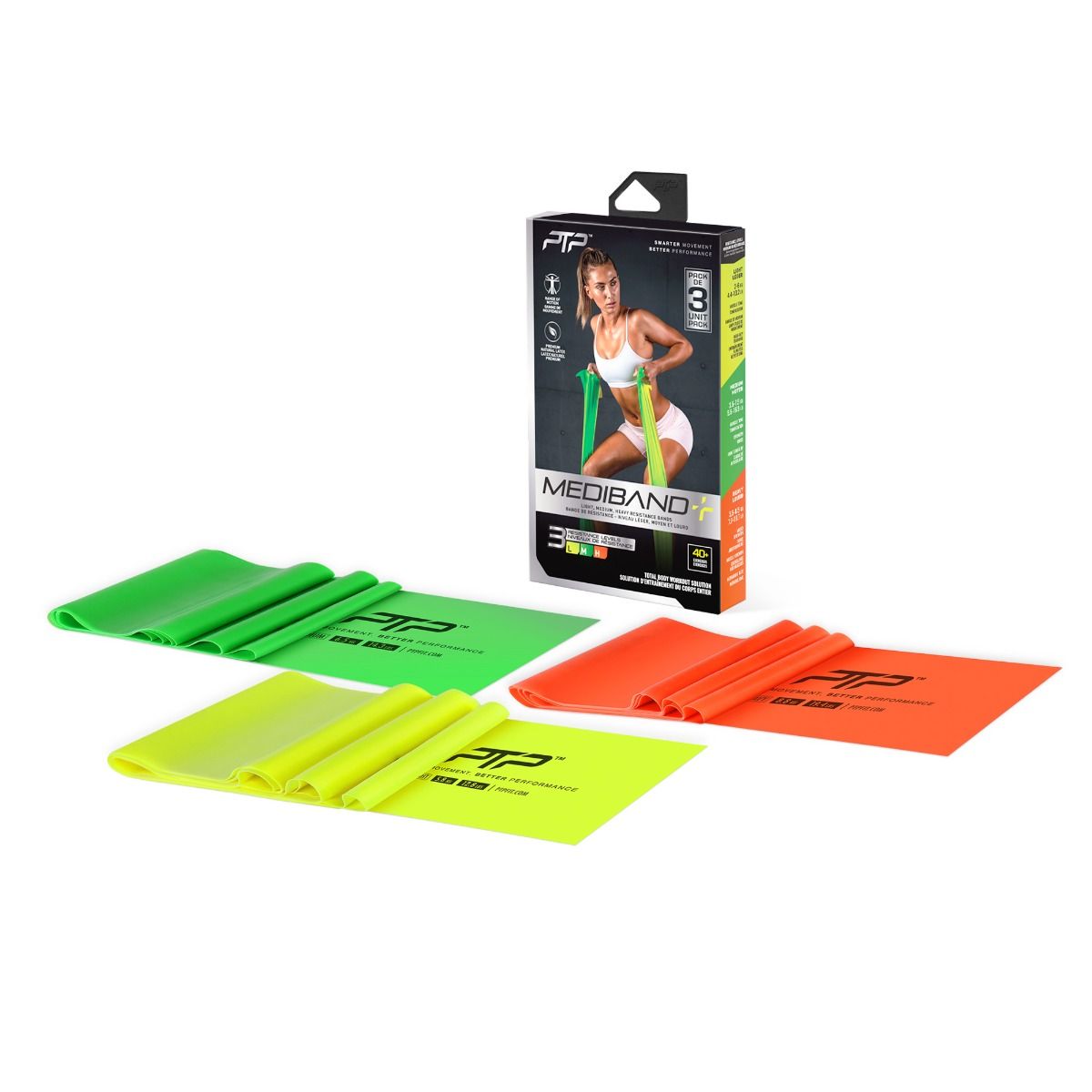 PTP benzi elastice Mediband, 3buc