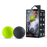 PTP set de mingi de acupresiune, negru-lime