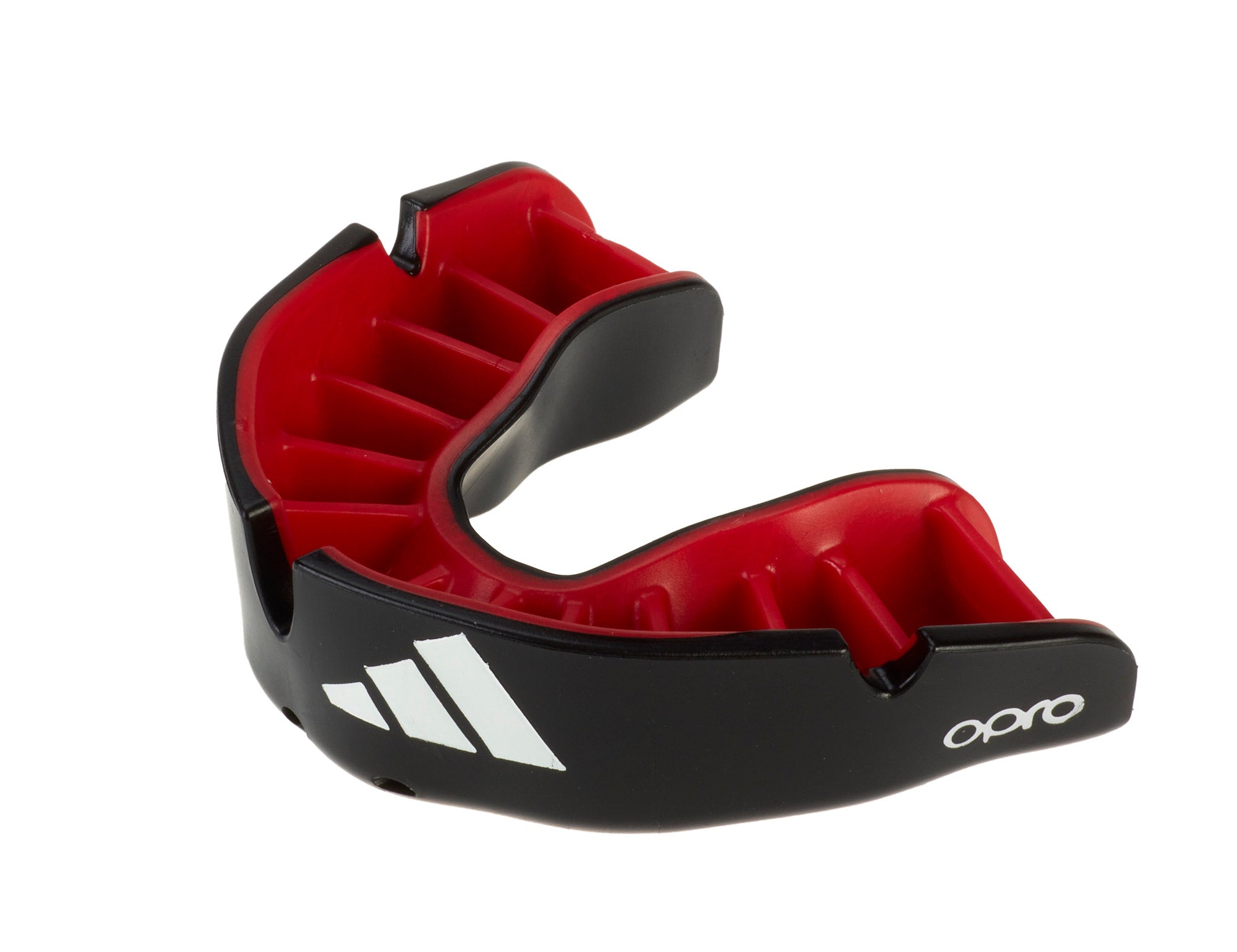 Adidas protecție dentară Senior generația 4 Opro Silver, negru-roșu