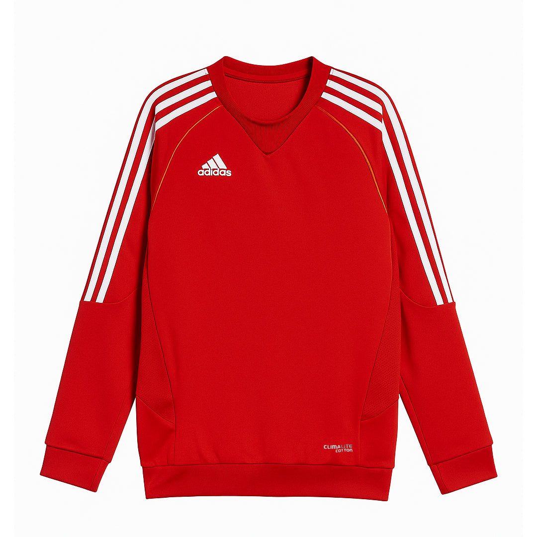 Adidas bluză de trening T12 SWT, roșie