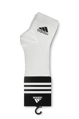 Adidas șosete sport înalte de gleznă, albe
