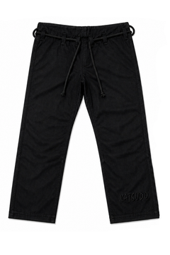 Katsudo pantaloni Raiku pentru Jiu Jitsu 340g, negri