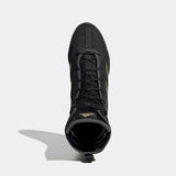Adidas încălțăminte de box HOG 4, negru-auriu