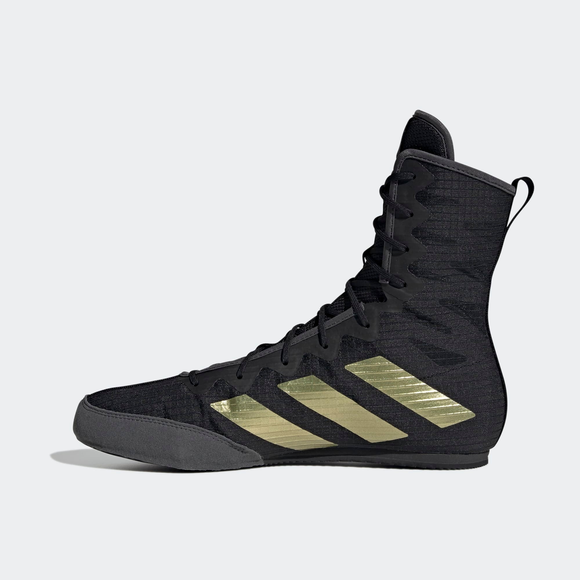 Adidas încălțăminte de box HOG 4, negru-auriu