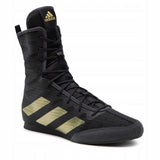 Adidas încălțăminte de box HOG 4, negru-auriu