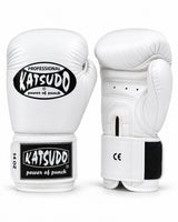 Katsudo mănuși de box Profesional, albe