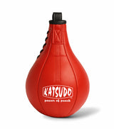 Katsudo pară de box Thai 37x18x58, roșie