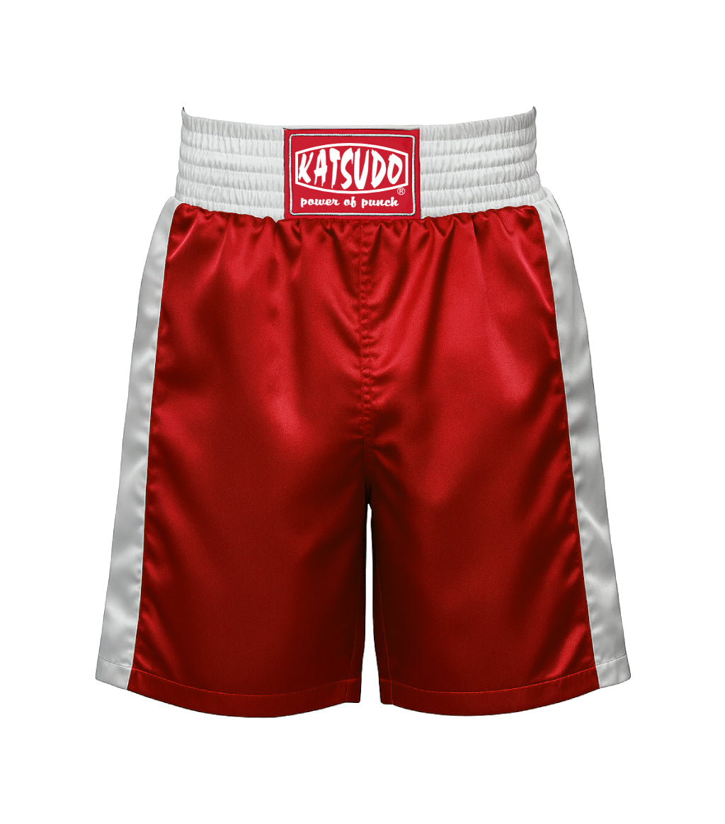 Katsudo pantaloni scurți de box Ob, roșii