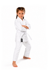 Katsudo kimono Jiu Jitsu pentru copii Kio, alb